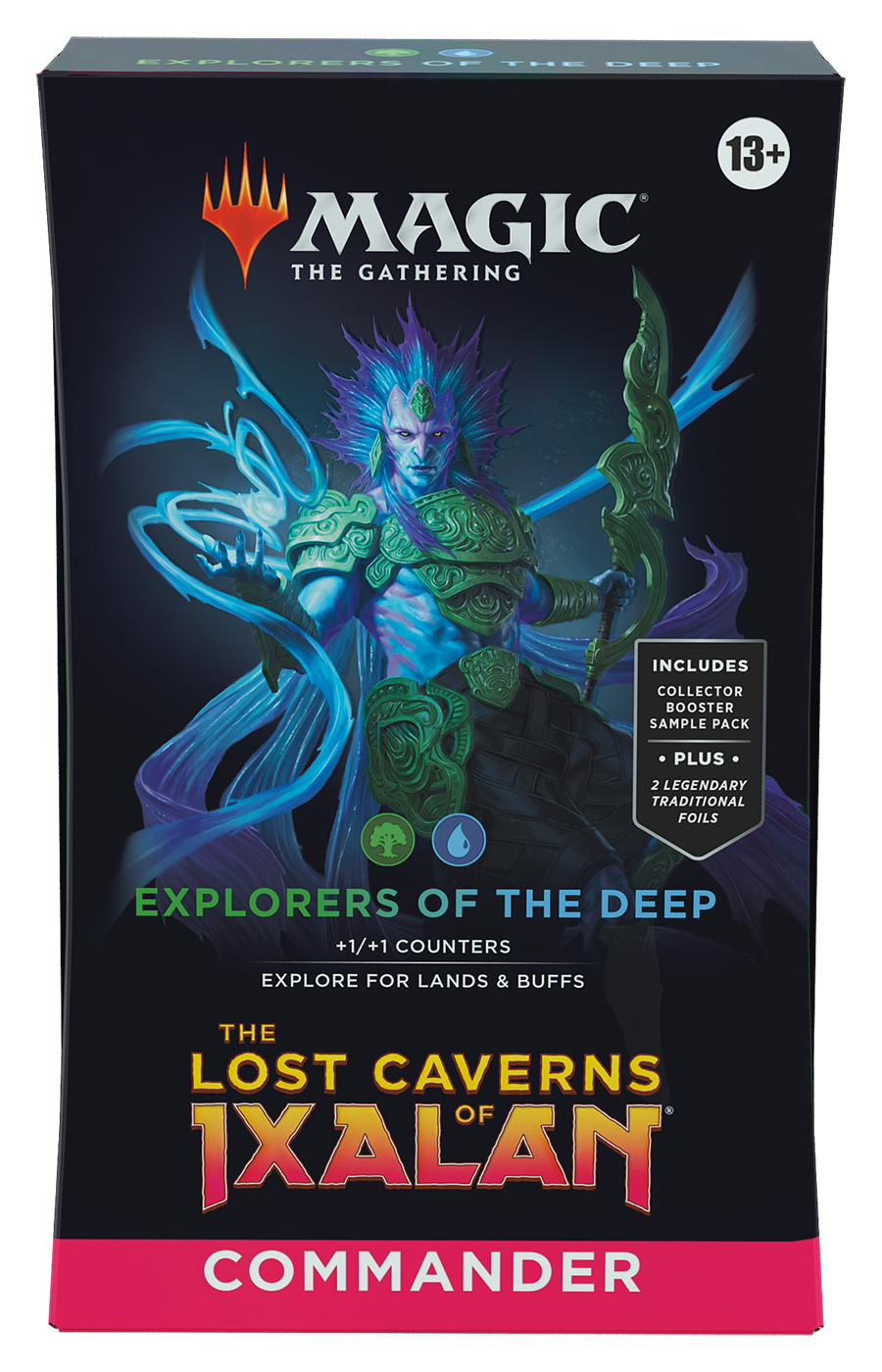 Magic: The Gathering The Lost Caverns of Ixalan Commander Decks - Explorers Of The Deep