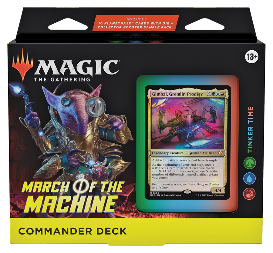Magic: The Gathering March of the Machine Commander Decks - Tinker Time