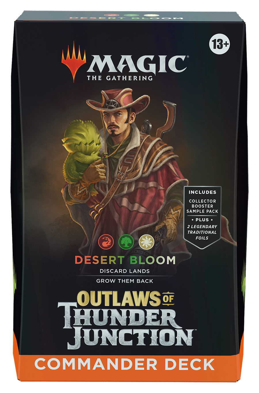 Magic: The Gathering Outlaws of Thunder Junction Commander Decks - Desert Bloom