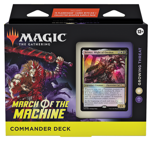 Magic: The Gathering March of the Machine Commander Decks - Growing Threat