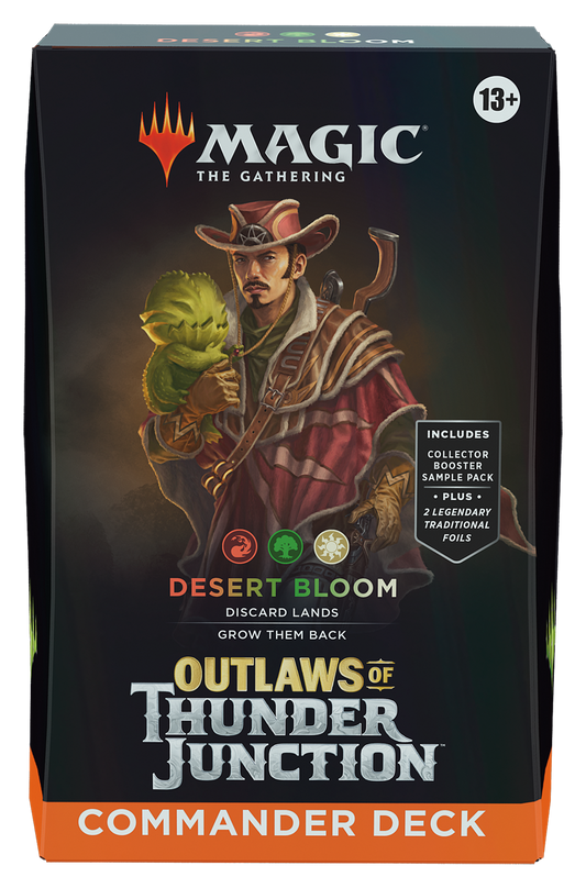 Magic: The Gathering Outlaws of Thunder Junction Commander Decks - Desert Bloom