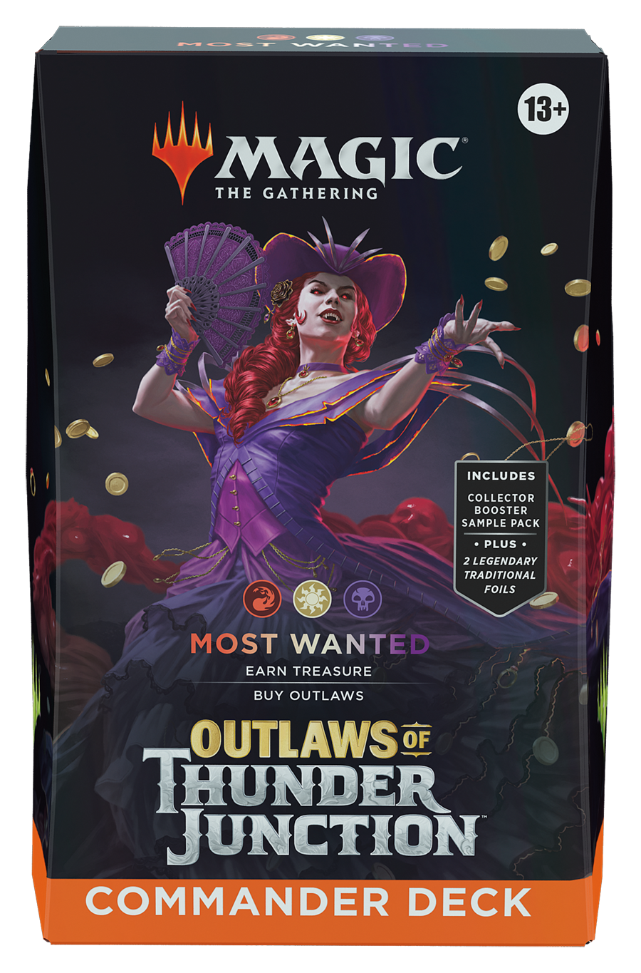 Magic: The Gathering Outlaws of Thunder Junction Commander Decks - Most Wanted