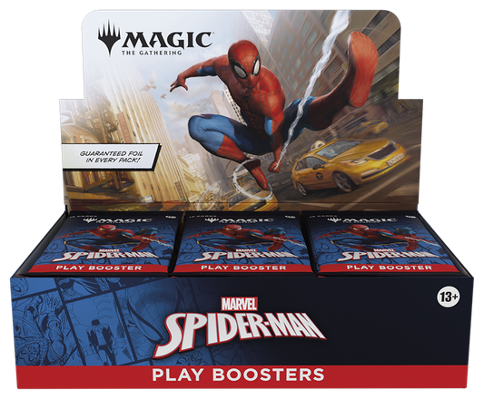 Magic the Gathering Spiderman Play Boosters (30 Boosters Per Display)